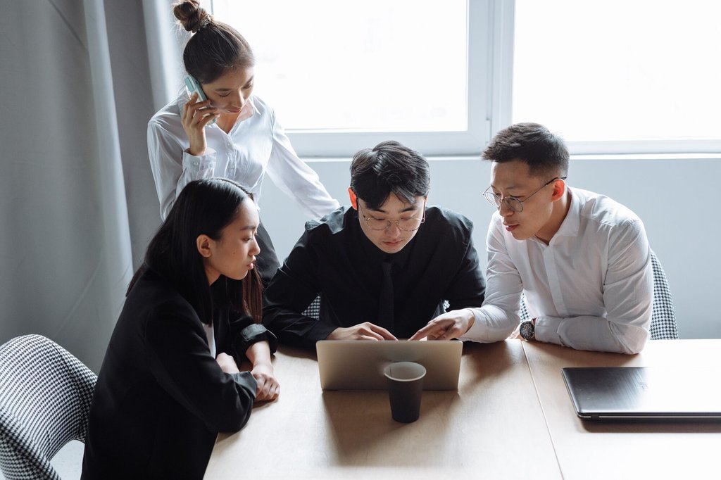 A marketing team reviewing a page change before it ships